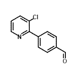 CAS 登录号：847446-86-0， 4-(3-氯-2-吡啶基)苯甲醛