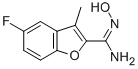 CAS 登录号：84748-02-7， 5-氟-N-羟基-3-甲基-2-苯并呋喃甲脒