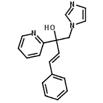 CAS 登录号：847670-65-9， (3E)-1-(1H-咪唑-1-基)-4-苯基-2-(2-吡啶基)-3-丁烯-2-醇