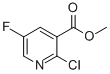 结构式 CAS# 847729-27-5, 2-氯-5-氟烟酸甲酯