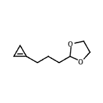 CAS 登录号：847862-60-6， 2-[3-(1-环丙烯-1-基)丙基]-1,3-二氧戊环