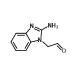 CAS 登录号：84797-41-1， (2-氨基-1H-苯并咪唑-1-基)乙醛
