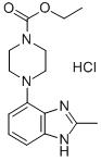 CAS#: 84806-95-1， 4-(2-Methyl-1H-Benzimidazol-4-Yl)-1-Piperazinecarboxylic Acid Ethyl Ester Monohydrochloride