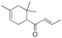 CAS 登录号：84824-81-7， 1-(4,6,6-三甲基-3-环己烯-1-基)-2-丁烯-1-酮