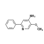 CAS 登录号：848580-36-9， 5-甲氧基-2-苯基-4-吡啶胺