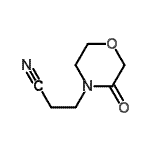 CAS 登录号：848655-55-0， 3-(3-氧代-4-吗啉基)丙腈