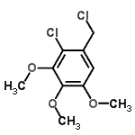CAS 登录号：848694-08-6， 2-氯-1-(氯甲基)-3,4,5-三甲氧基苯