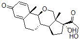 CAS 登录号：84876-00-6， delta(1)-11-氧杂-11-脱氧皮质醇