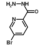 CAS 登录号：848952-82-9， 5-溴-2-吡啶甲酰肼