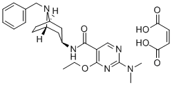 CAS#: 84923-09-1， N-(8-Benzyl-3-beta-Nortropanyl)-2-(Dimethylamino)-4-Ethoxy-5-Pyrimidinecarboxamide Monomaleate