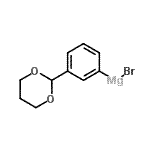 CAS 登录号：849354-21-8， 溴[3-(1,3-二恶烷-2-基)苯基]镁