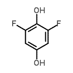 CAS 登录号：84959-65-9， 2,6-二氟-1,4-苯二酚