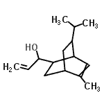 CAS 登录号：84963-28-0， 1-(7-异丙基-5-甲基双环[2.2.2]辛-5-烯-2-基)-2-丙烯-1-醇