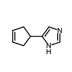 CAS#: 849642-85-9， 4-(3-Cyclopenten-1-yl)-1H-imidazole