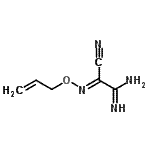 CAS 登录号：84981-68-0， (2Z)-2-[(烯丙氧基)亚氨基]-2-氰基乙脒