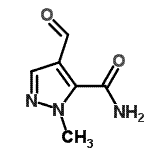 CAS#: 84999-36-0， 4-Formyl-1-methyl-1H-pyrazole-5-carboxamide