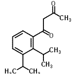 CAS#: 85005-62-5， 1-(2,3-Diisopropylphenyl)-1,3-butanedione
