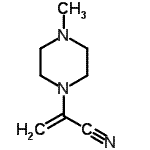 CAS#: 850200-56-5， 2-(4-Methyl-1-piperazinyl)acrylonitrile