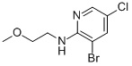 CAS#: 850349-94-9， 3-Bromo-5-Chloro-N-(2-Methoxyethyl)Pyridin-2-Amine