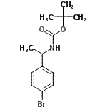 CAS 登录号：850363-42-7， 2-甲基-2-丙基[1-(4-溴苯基)乙基]氨基甲酸酯