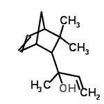 CAS 登录号：85050-12-0， 2-(3,3-二甲基双环[2.2.1]庚-5-烯-2-基)-3-丁烯-2-醇