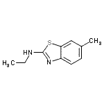 CAS 登录号：85063-61-2， N-乙基-6-甲基-1,3-苯并噻唑-2-胺
