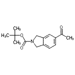 CAS#: 850877-60-0， 2-Methyl-2-propanyl 5-acetyl-1,3-dihydro-2H-isoindole-2-carboxylate