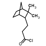 CAS#: 85099-15-6， 3-(3,3-Dimethylbicyclo[2.2.1]hept-2-yl)propanoyl chloride