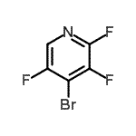 CAS 登录号：851178-96-6， 4-溴-2,3,5-三氟吡啶