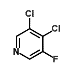 CAS 登录号：851179-02-7， 3,4-二氯-5-氟吡啶