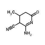 CAS 登录号：851322-16-2， 2-氨基-4-甲基-6-氧代-3,4,5,6-四氢-3-吡啶甲腈