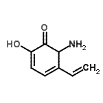 CAS 登录号：851363-62-7， 6-氨基-2-羟基-5-乙烯基-2,4-环己二烯-1-酮