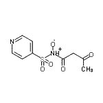 CAS 登录号：85153-50-0， 1-[氧代(4-吡啶基磺酰基)-lambda<sup>5</sup>-氮烷基]-1,3-丁烷二酮