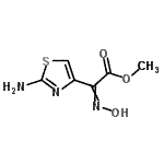CAS 登录号：85153-51-1， 甲基(2-氨基-1,3-噻唑-4-基)(羟基亚胺)乙酸酯