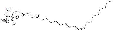 CAS 登录号：85153-72-6， (Z)-2-[2-(十八碳-9-烯基氧基)乙氧基]乙基硫酸钠
