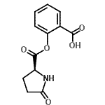 CAS 登录号：85153-76-0， 2-[(5-氧代-L-脯氨酰)氧基]苯甲酸