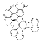 CAS 登录号：85168-83-8， 1,2,3,4,5-五硝基二苊并[1,2-j:1',2'-l]荧蒽