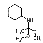 CAS 登录号：85168-93-0， N-(1,1-二甲氧基乙基)环己胺