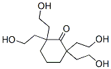 CAS 登录号：85168-95-2， 2,2,6,6-四(2-羟基乙基)环己烷-1-酮