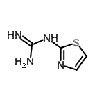 CAS 登录号：85179-46-0， 1-(1,3-噻唑-2-基)胍