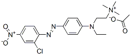 CAS 登录号：85187-95-7， [2-[[4-[(2-氯-4-硝基苯基)偶氮]苯基]乙胺]乙基]三甲基铵乙酸盐