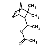 CAS 登录号：85204-18-8， 1-(3,3-二甲基双环[2.2.1]庚-5-烯-2-基)乙基乙酸酯