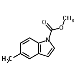 CAS 登录号：852105-08-9， 甲基5-甲基-1H-吲哚-1-羧酸酯