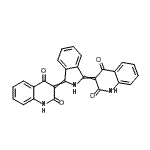 CAS 登录号：85223-06-9， 3,3'-(1H-异吲哚-1,3(2H)-二亚基)二(2,4(1H,3H)-喹啉二酮)