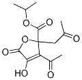 CAS 登录号：85237-89-4， 3-乙酰基-2,5-二氢-4-羟基-5-氧代-2-(2-氧代丙基)-2-糠酸异丙酯