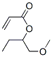 CAS 登录号：85269-37-0， 1-(甲氧基甲基)丙基丙烯酸酯