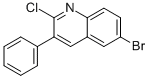 CAS 登录号：85274-48-2， 6-溴-2-氯-3-苯基喹啉