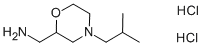 CAS 登录号：852851-64-0， C-(4-异丁基-吗啉-2-基)-甲胺二盐酸盐