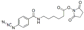 CAS 登录号：85287-37-2， 琥珀酰亚胺基-6-N-(4-叠氮基苯甲酰基)氨基己酸酯