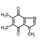 CAS 登录号：85311-42-8， 1,5,6-三甲基-1H-苯并咪唑-4,7-二酮